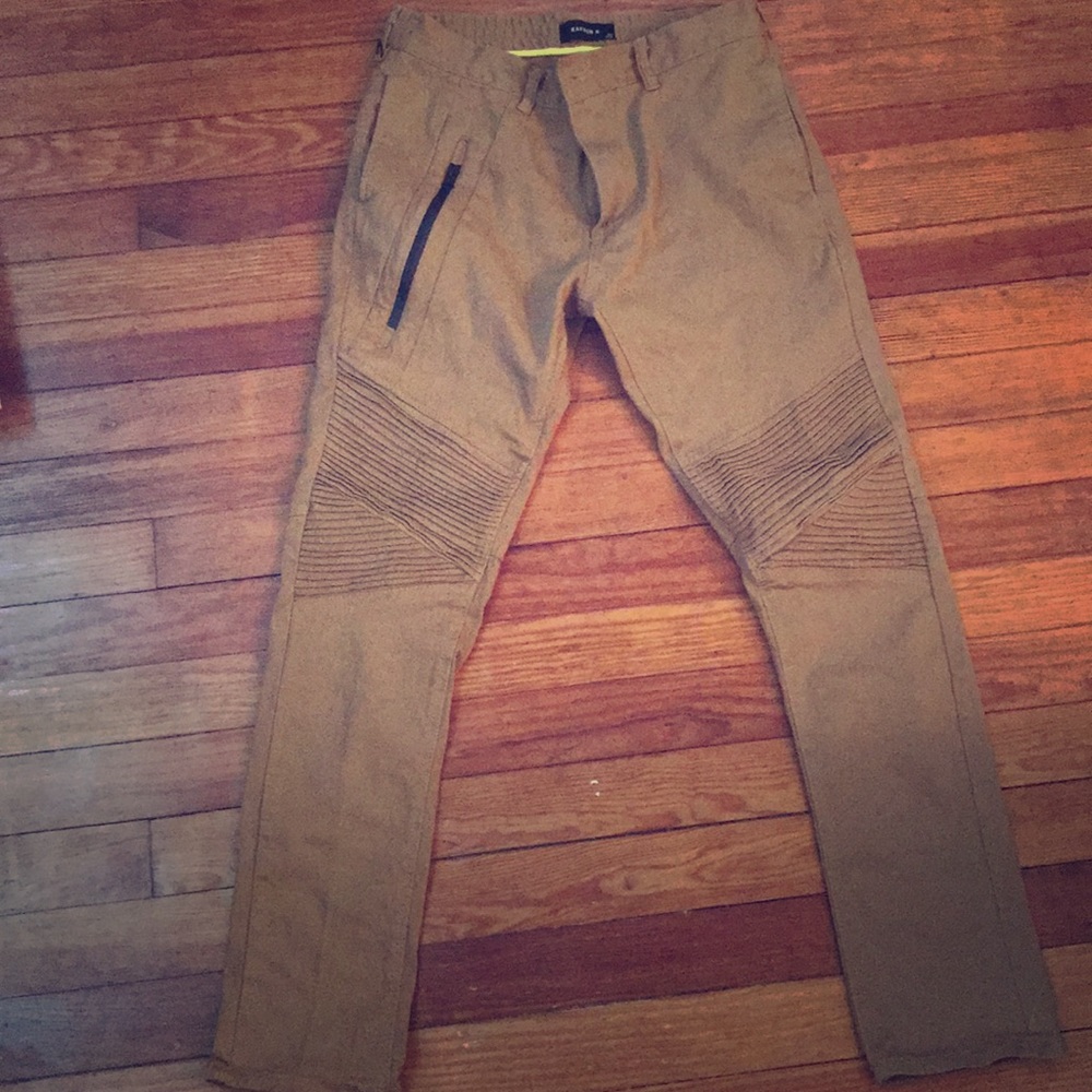 Kayden K Men 5 Pocket Slim Fit Stretch Twill Pants